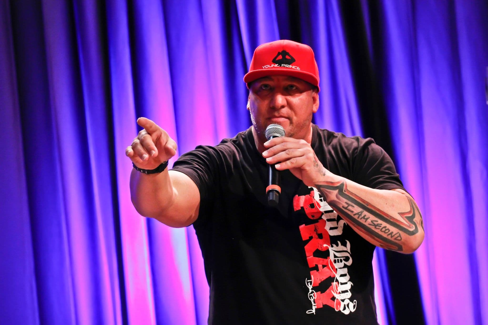 Duché Bradley delivering a keynote