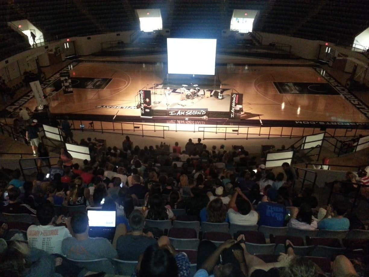 Arena event wide view